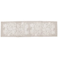 72" Francis Cream Cotton Table Runner Fall